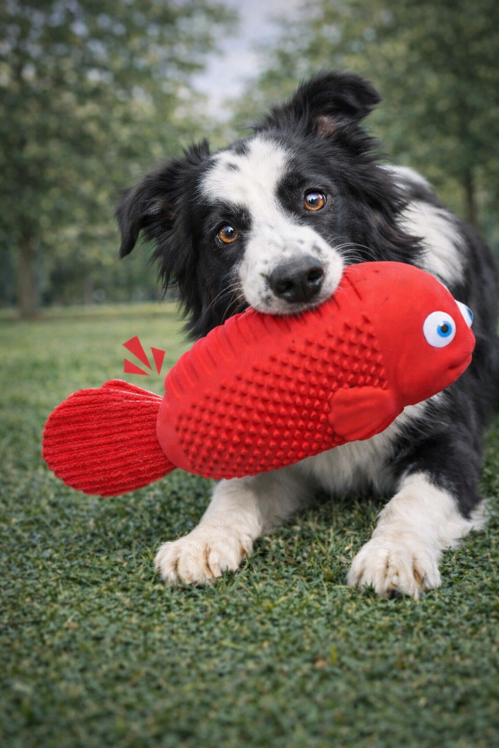 Juguete Interactivo para Perros con Dispensador de Premios – Puzzle Mental Antiestrés en Forma de Fresa